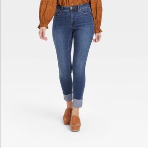 High Waisted Skinny Jeans